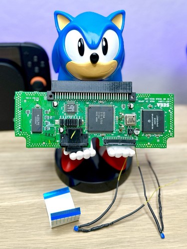 Scheda madre sega nomad lato - sega,