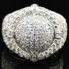 Anello Uomo Donna Cristalli