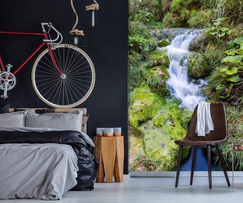 Pietra cascata r1685 carta - 3d,