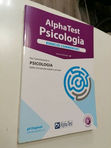 Alpha test psicologia esercizi - test,