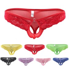 Slip in pizzo basso uomo sexy