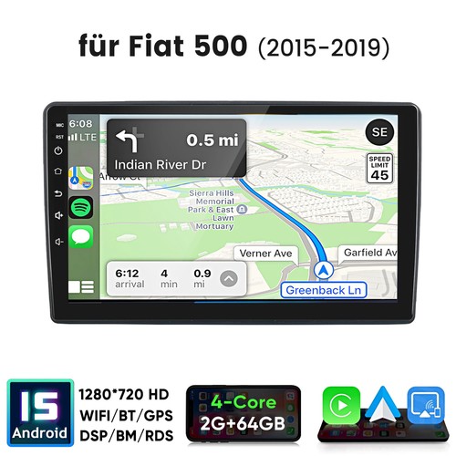 Per fiat 500 - per, 2015-2019