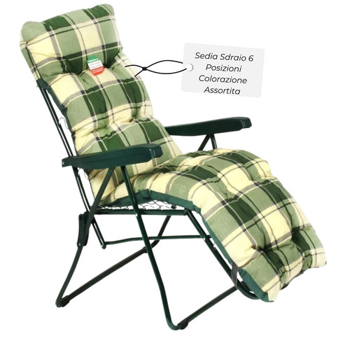 Sedia sdraio pieghevole - sedia,