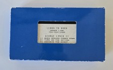 ​RARE George Lynch LEARN TO