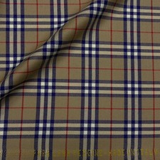 Tessuto Pettinato Lana Scozzese Viola 50 Cm 8013