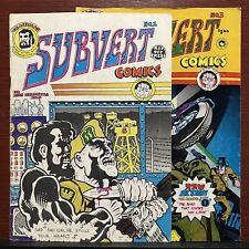 LOTTO 2 Subvert Comics 1 e 3