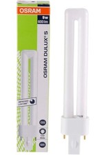 OSRAM DULUX S 9W/840/21 2P 2 PIN LUCE BIANCA 4000 K G23 = PHILIPS MASTER PL-S