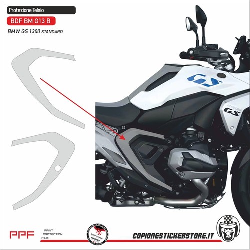 Protezione telaio ppf adatto - telaio,