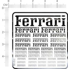 decalcomanie cromate Ferrari