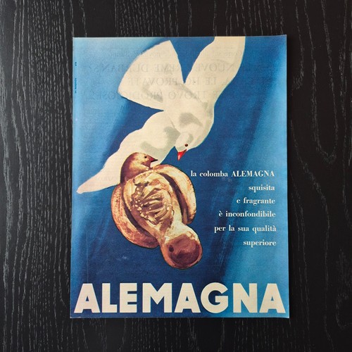 1958 alemagna original ad - 1958,