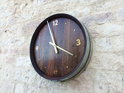 Orologio grande legno di - grande, in