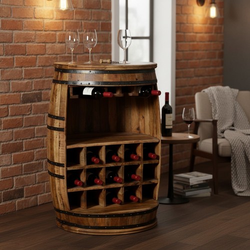 Portabottiglie vino legno - portabottiglie, in
