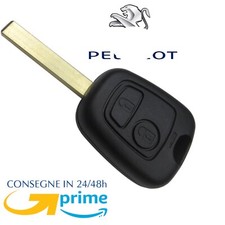 🇮🇹COVER CHIAVE,PER PEUGEOT GUSCIO SCOCCA 106,107,206,207,407,806 LAMA STRETTA*