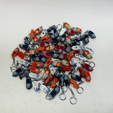 Lotto misto di 70 - Portachiavi ricordo tradizionale scarpa singola legno Olanda 4 cm