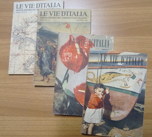 Lotto volumi vie d italia - volumi,