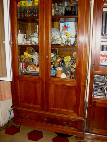 Mobile antico vetrina - mobile,