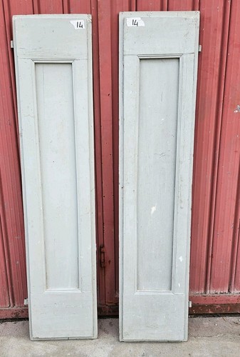 Coppia scuri vintage porta - vintage,
