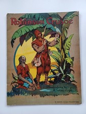Robinson Crusoe - Illustrations de Grand'Aigle - Editions Sirven