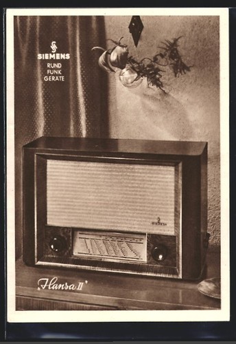 Cartolina radio hansa su - hansa,