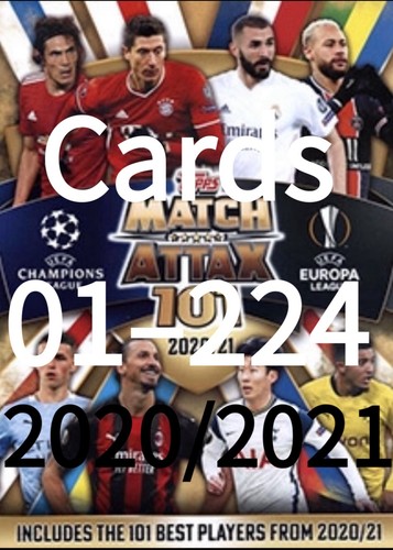 Carte match attax 101 - match,