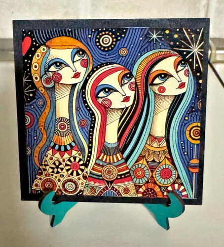 Quadro decorativo legno - in,