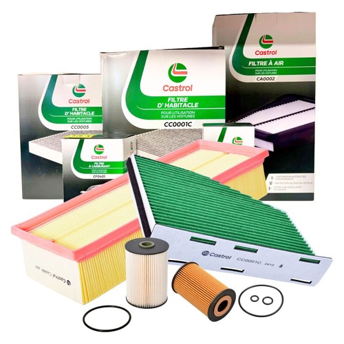 Castrol kit filtri - castrol, olio