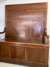 Cassapanca legno antica