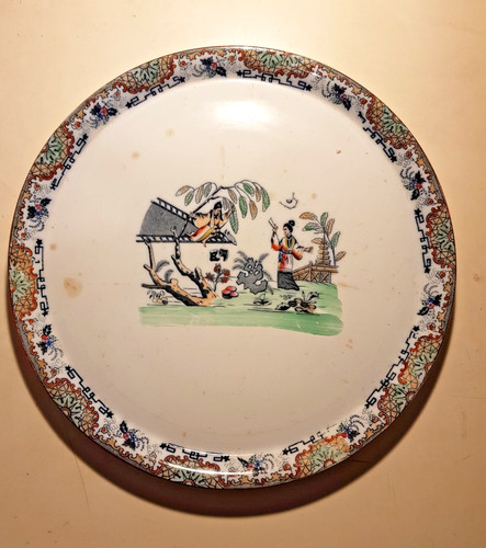 Antico piatto ceramica