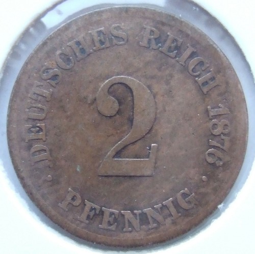 Pfennig 1876 deutsches - 1876,
