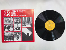Raro Vinile + Fascicolo Storico: 1933-1945 LE VOCI DELLA STORIA - Fascicolo 5