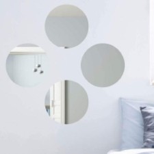 Set 4 Specchi Rotondi Mosaico