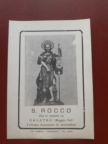 San rocco che venera in - si,