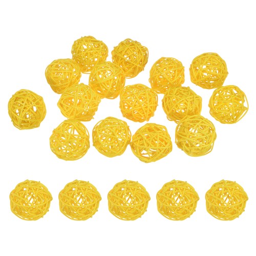 15pz palline vimini - di,