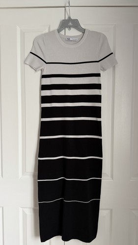 Abito shirt zara nero bianco - abito, t-shirt
