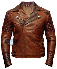 Giacca pelle uomo biker