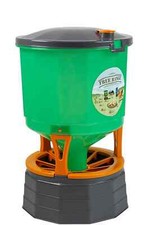 Mangiatoia per galline polli avicoli FREE RANGE capienza kg,21 ideale x 24 capi