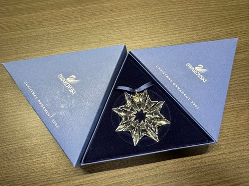 Ornamento swarovski 2003 dal - ornamento,