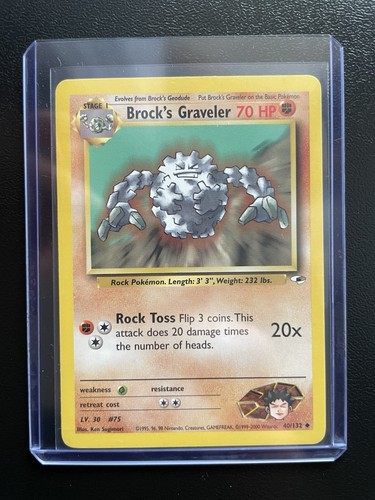 Pokemon brock graveler gym - graveler,