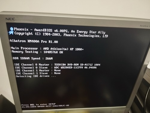 Vintage retro ibm - pc,