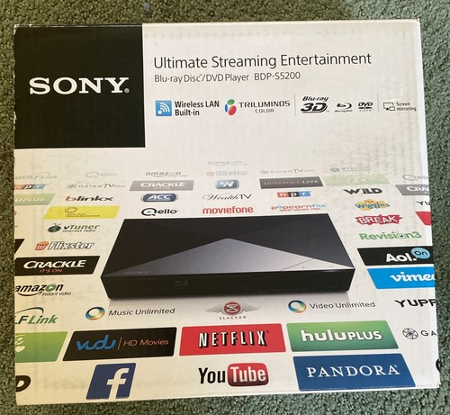 New sony bdp s5200 blu - new, blu-ray