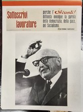 Lotto 7 Manifesti Avanti! Pietro Nenni Partito Socialista