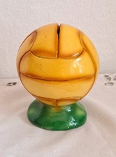SALVADANAIO VINTAGE CERAMICA-GESSO ANNI 50 PALLONE CALCIO FOOTBALL