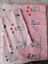 Lenzuolino Letto Cancelli  Bambina Asterix Rosa + Federa