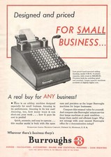BURROUGHS CALCOLATRICE