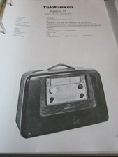 Schema N Radio Telefunken