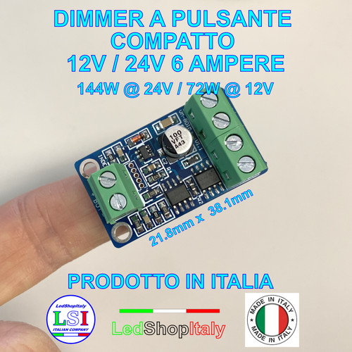 Dimmer varialuce 12v - 12v/24v, 6a