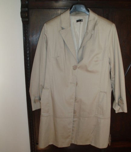 Giacca soprabito donna cotone