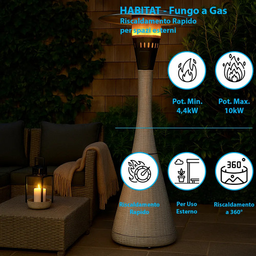 Fungo riscaldante habitat - fungo,