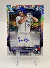 2025 Bowman Sean Keys Cromo