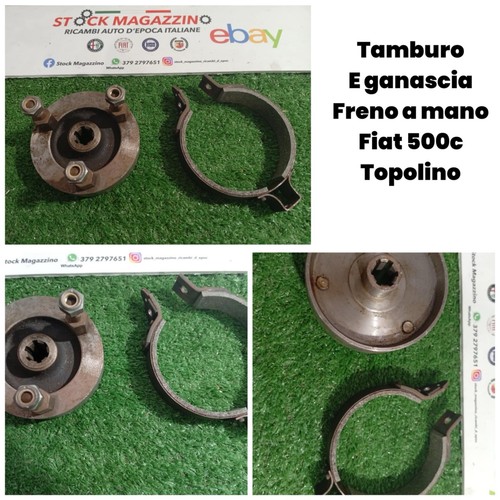 Tamburo ganascia freno a - e,